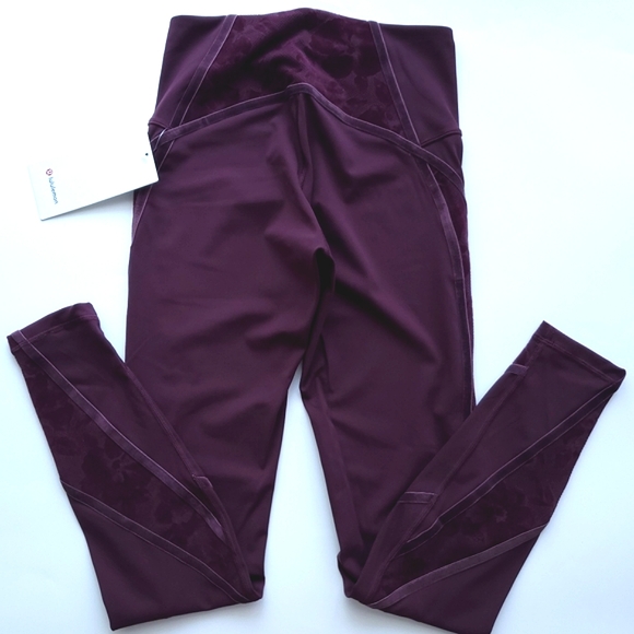 🍋NWT Lululemon Wunder Under High-Rise Tight* Flocked 28" - Picture 6 of 13